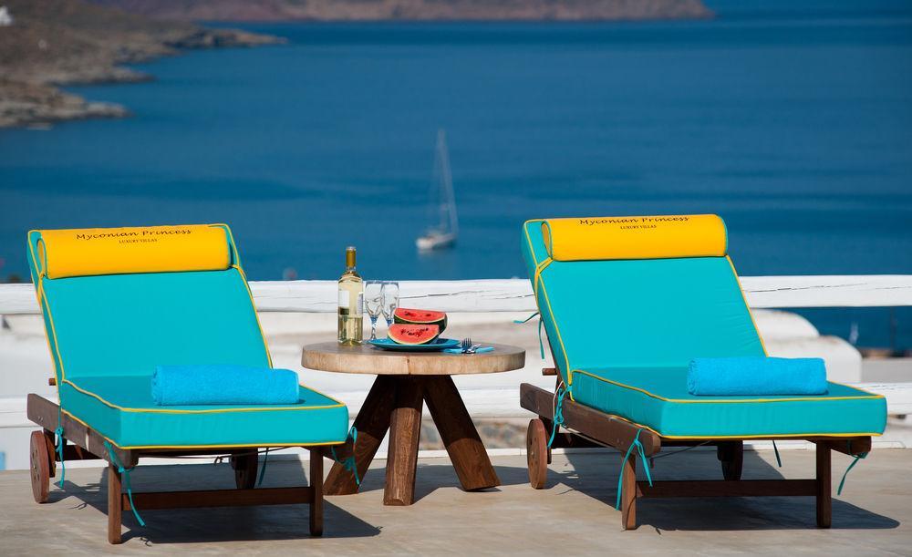Myconian Princess Luxury Villas Kalafatis Dış mekan fotoğraf
